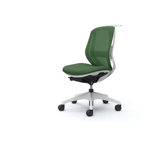 ■OKAMURA シルフィー 肘なし 背メッシュ ロー ホワイトボディ ハンガー有 ランバー有 樹脂脚〔品番:C632XZFMR5〕【4275506:0】[送料別途見積り][法人・事業所限定][外直送][店頭受取不可]｜ホームセンターバロー　店