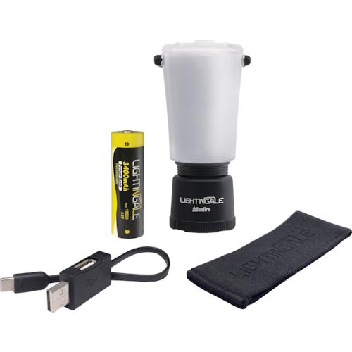 ■ライティンゲイル LEDミニランタンBonfire+3400mAh充電池〔品番:LTG100434〕【4282844:0】[店頭受取不可]