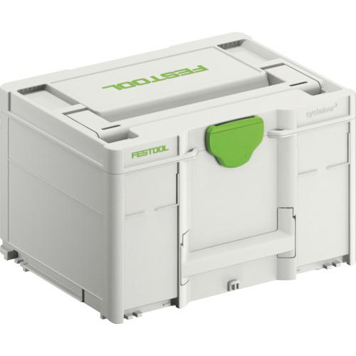 ■FESTOOL システナー3 SYS3 M237 396x296x237(204843)〔品番:00522227〕【4287281:0】[送料別途見積り][掲外取寄][店頭受取不可]