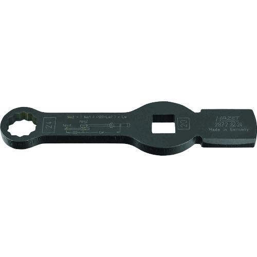 ■HAZET 打撃メガネレンチ〔品番:2872SZ24〕【4292803:0】[送料別途見積り][法人・事業所限定][掲外取寄][店頭受取不可]｜ホームセンターバロー　店
