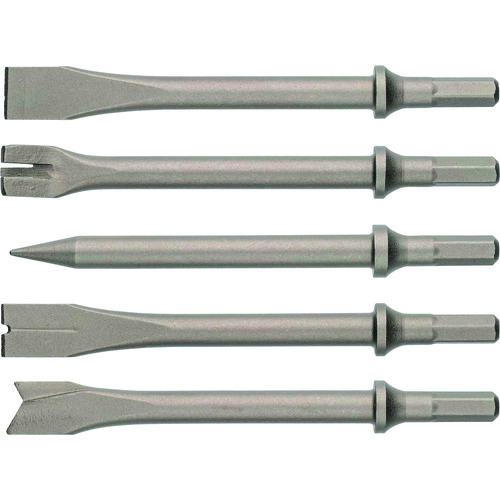 ■HAZET HAZET エアチゼル用交換チゼルセット〔品番:9035HS5〕【4292816:0】[送料別途見積り][法人・事業所限定][掲外取寄][店頭受取不可]