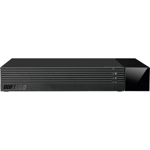 ■BUFFALO 24時間連続録画対応 使用量メーター付き 3.5インチ 外付けHDD 3TB ブラック〔品番:HDVSAM3.0U3BKA〕【4295139:0】[送料別途見積り][掲外取寄][店頭受取不可]