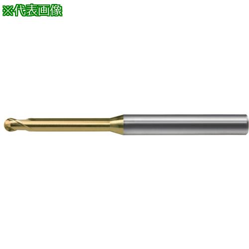 ■ユニオンツール 超硬エンドミルロングネックボールR0.075×有効長0.5×φ4〔品番:HSLB20015005〕【4304900:0】[送料別途見積り][掲外取寄][店頭受取不可]