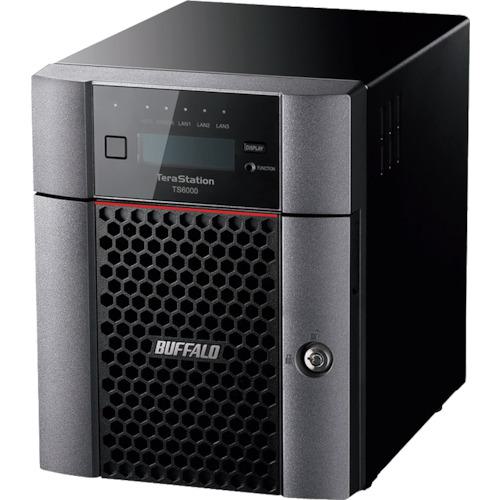 ■BUFFALO TeraStation TS6400DNシリーズ 4ベイ デスクトップNAS 8TB〔品番:TS6400DN0804〕【4305484:0】[送料別途見積り][掲外取寄][店頭受取不可]