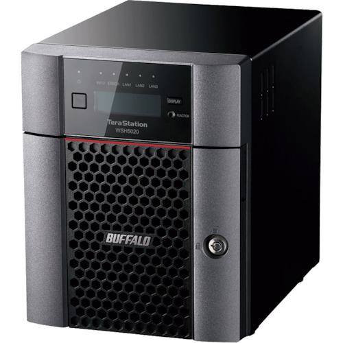 ■バッファロー ハードウェアRAID TeraStation WSH5420DNW9シリーズ 4ベイ デスクトップNAS 4TB Workgroup〔品番:WSH5420DN04W9〕【4306078:0】[送料別途見積り][掲外取寄][店頭受取不可]