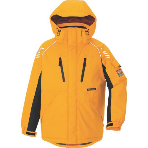 ■アイトス 防寒ジャケット イエロー L〔品番:AZ6063019L〕【4308514:0】[送料別途見積り][掲外取寄][店頭受取不可]