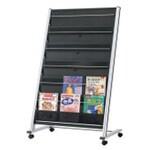 ■ウチダ パンフレットラックα-150型〔品番:13577015〕【4318941:0】[送料別途見積り][法人・事業所限定][外直送][店頭受取不可]｜ホームセンターバロー　店