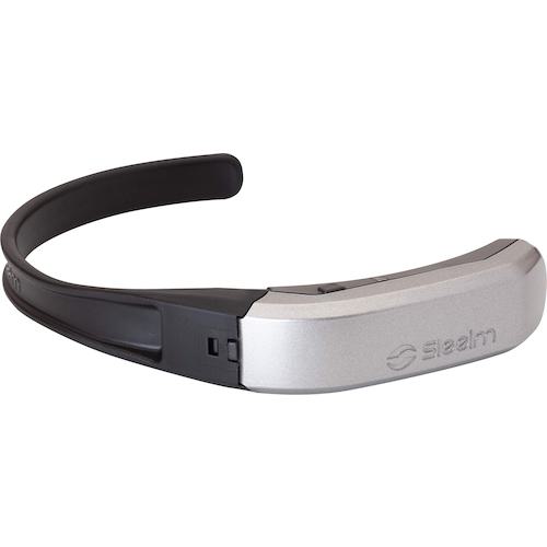 ■グリーンクロス いびきケア・快眠サポート Sleeim シルバー SSS-100-S〔品番:6300033048〕【4325073:0】[送料別途見積り][法人・事業所限定][外直送][店頭受取不可]