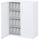 ■ウチダ HS収納 HS 両開き書庫 T-10D(D)OW〔品番:58216232〕【4335431:0】[送料別途見積り][法人・事業所限定][外直送][店頭受取不可]｜ホームセンターバロー　店