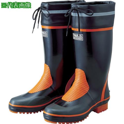 ■TRUSCO メッシュカラーブーツDX 24.0cm〔品番:TMSB24.0〕【4335571:0】[店頭受取不可]