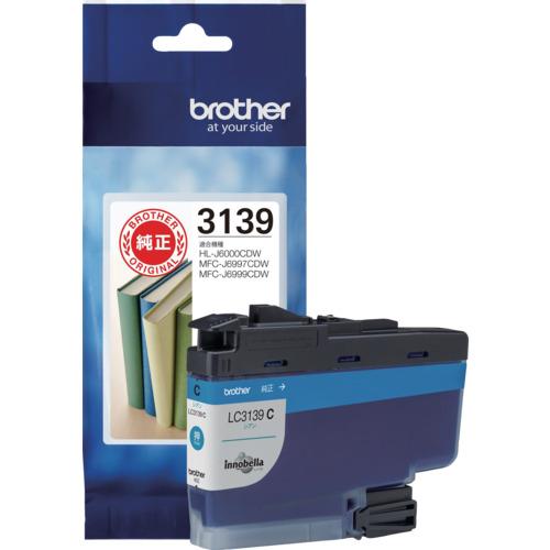 ■brother インクカートリッジ LC3139C シアン〔品番:LC3139C〕【4341885:0】[店頭受取不可]