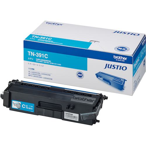 ■brother トナーカートリッジ TN-391C シアン〔品番:TN391C〕【4347062:0】[送料別途見積り][掲外取寄][店頭受取不可]