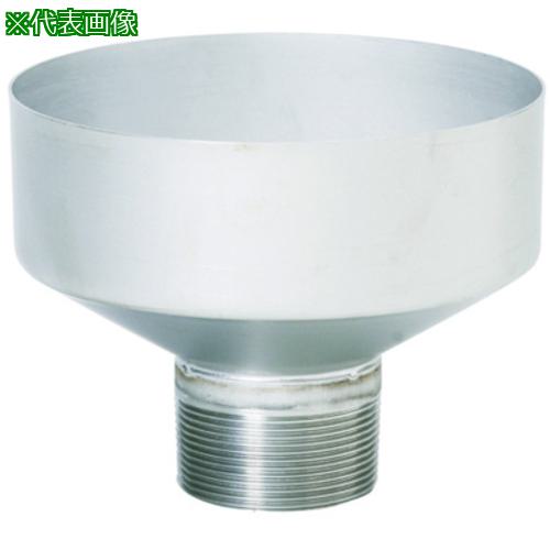 ■AKAGI ステンA型ホッパー外ねじ80X50A〔品番:A106850127〕【4367923:0】[送料別途見積り][法人・事業所限定][外直送][店頭受取不可]