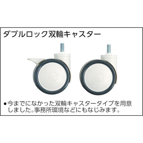 □TRUSCO ツールワゴン ファルコンワゴン 引出付 ホワイト〔品番 ...