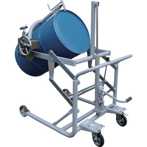 ■大有 ドラム缶反転 ローリフト〔品番:DUK1400〕【4389187:0】[送料別途見積り][法人・事業所限定][直送][店頭受取不可]