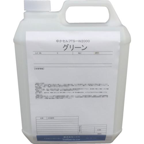 ■シロキ ゆかセルフ TS-W2000 グリーン 4.0Kg〔品番:7760311〕【4404017:0】[法人・事業所限定][直送元][店頭受取不可]