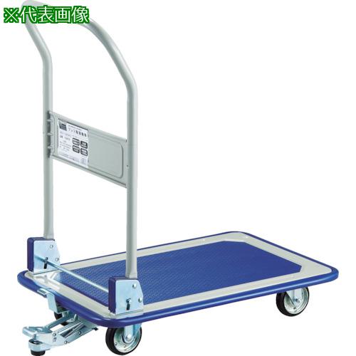 ■TRUSCO プレス製台車 折りたたみ式 946X646 ストッパー付〔品番:350FNS〕【4408756:0】[法人・事業所限定][直送元][店頭受取不可]
