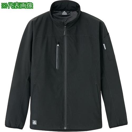 ■アイトス 吸湿発熱ストレッチ軽防寒ジャケット 8576-010 ブラック LL〔品番:AZ8576010LL〕【4422165:0】[送料別途見積り][掲外取寄][店頭受取不可]