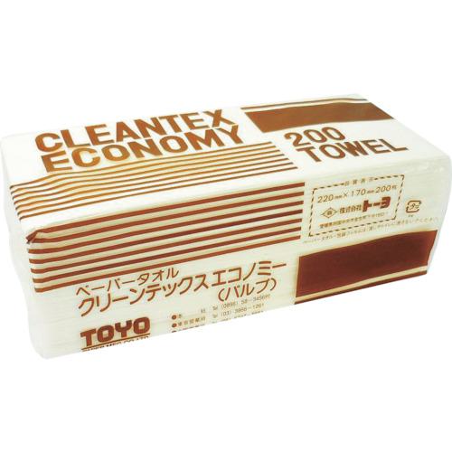 ■トーヨ エコノミー(パルプ) 200枚×42束入り〔品番:242530〕【4424696:0】[送料別途見積り][法人・事業所限定][外直送][店頭受取不可]
