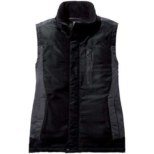 ■FEVERGEAR 電熱ベスト ブラツク SS〔品番:FGA79010044SS〕【4454822:0】[送料別途見積り][掲外取寄][店頭受取不可]