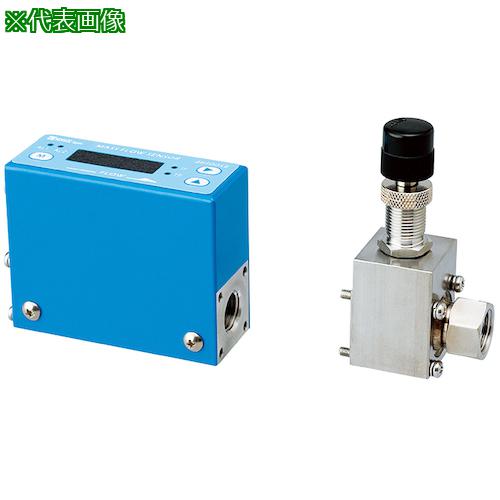■KOFLOC 表示器付ローコストマスフローメータ 3810DS2-V-I-RC1/4-HE-1SLM-0.1MPA-0MPA-0℃〔品番:3810DS2VIRC14HE1SLM0.1M0M0C〕【4468887:0】[送料別途見積り][掲外取寄][店頭受取不可]