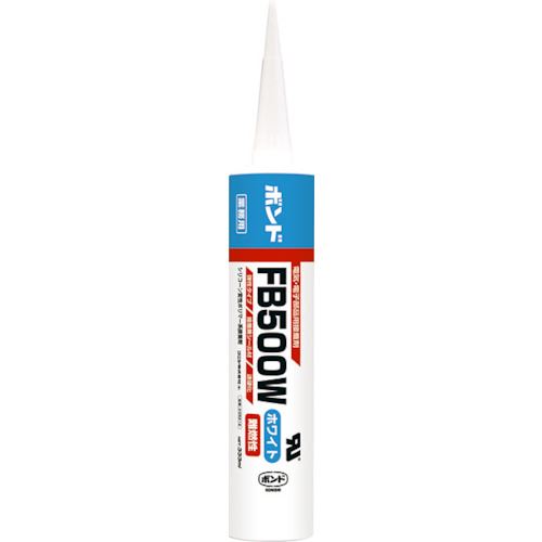 コニシ ｆｂ５００ｗ ホワイト ３３３ｍｌ 10本入 品番 10 0 Diy 工具 送料別途見積り 法人 事業所限定 掲外取寄 ホームセンターバロー 店コニシ 株 接着 補修用品 工業用シーリング剤