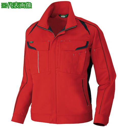 ■アイトス 長袖ストレッチブルゾン(エコワーカーストレッチ) レッド 3L〔品番:AZ19010093L〕【4483981:0】[送料別途見積り][掲外取寄][店頭受取不可]