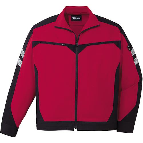 ■自重堂 ジャンパー レツド 4L〔品番:833000434L〕【4489297:0】[送料別途見積り][掲外取寄][店頭受取不可]