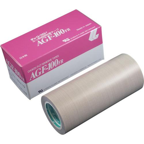 ■chukoh フッ素樹脂(テフロンPTFE製)ガラスクロス粘着テープ AGFー100FR 0.15t×150w×10m〔品番:AGF100FR15X150〕【4494156:0】[店頭受取不可]