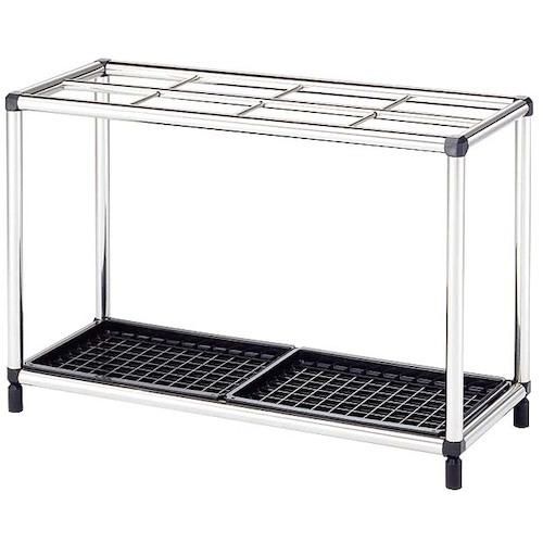 ■EBM アンブレラスタンド 48本立 US-Z-35〔品番:1539280〕【4496749:0】[送料別途見積り][法人・事業所限定][外直送][店頭受取不可]