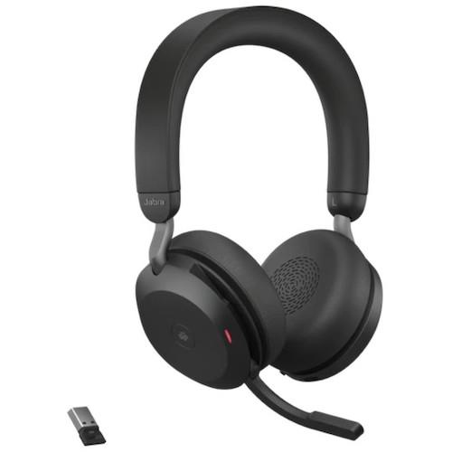 ■Jabra Jabra Evolve2 75 Link380a MS Stereo Black〔品番:27599999999〕【4500251:0】[法人・事業所限定][直送元][店頭受取不可]