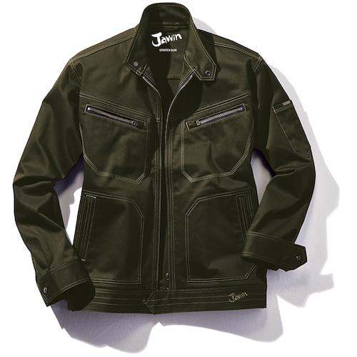 ■自重堂 ジャンパー メタリツクオリ-ブ M〔品番:52500149M〕【4508159:0】[送料別途見積り][掲外取寄][店頭受取不可]