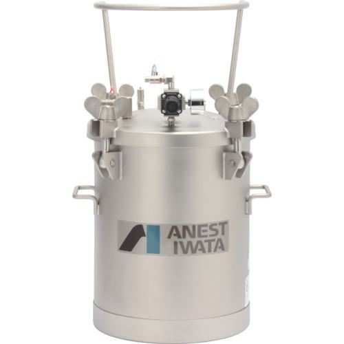 ■アネスト岩田 ステンレス加圧タンク 攪拌器不含仕様 10L〔品番:COT10〕【4516931:0】[法人・事業所限定][直送元][店頭受取不可]