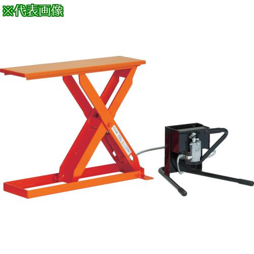 ■TRUSCO スリムリフト250kg 足踏式 800X300〔品番:HLHS253008〕【4542428:0】[送料別途見積り][法人・事業所限定][直送][店頭受取不可]｜ホームセンターバロー　店