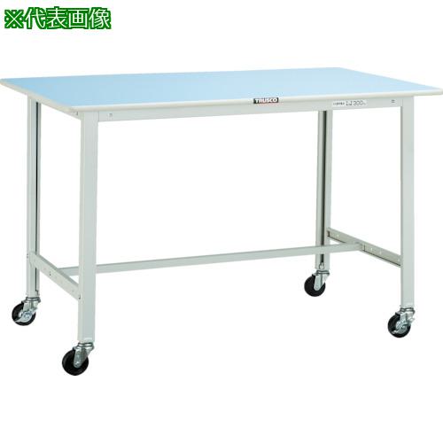■TRUSCO 軽荷重作業台(90kg)BO型 900X750XH806 φ75キャスター付 ホワイト色〔品番:BO0975C75〕【4544056:0】[法人・事業所限定][直送元][店頭受取不可]｜ホームセンターバロー　店