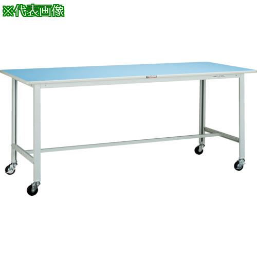■TRUSCO 軽荷重作業台(90kg)BO型 1500X750XH809 φ75キャスター付 ホワイト色〔品番:BO1575C75〕【4544293:0】[法人・事業所限定][直送元][店頭受取不可]｜ホームセンターバロー　店