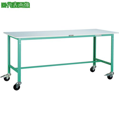■TRUSCO 軽荷重作業台(150kg)AE型 1800X750XH845 φ100キャスター付 ダークグレー色〔品番:RAE1800C100DG〕【4545613:0】[法人・事業所限定][直送元][店頭受取不可]｜ホームセンターバロー　店