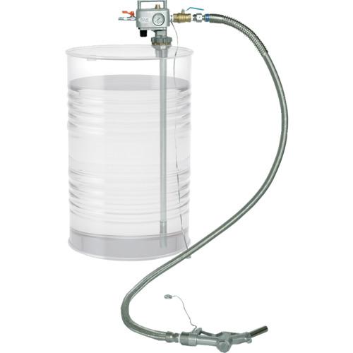 ■アクアシステム 吐出専用 エア式ドラムポンプ 溶剤・薬品 (加圧式)〔品番:APD20ASN〕【4550285:0】[直送DS][店頭受取不可]｜ホームセンターバロー　店