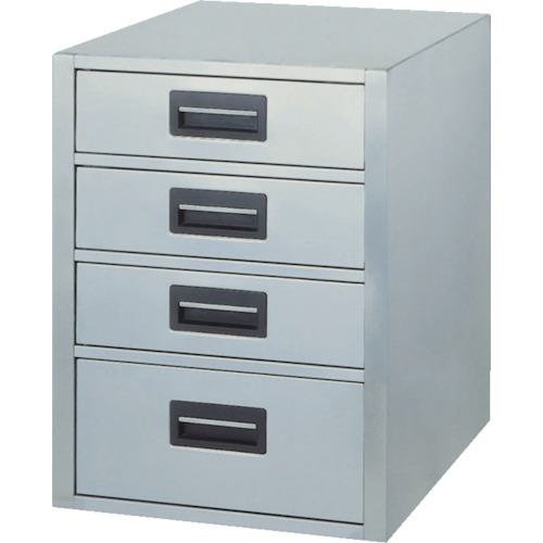 ■アズマ ユニット式縦型引出し4つキャビネット 450×560×590〔品番:ACVO450H〕【4551800:0】[法人・事業所限定][直送元][店頭受取不可]