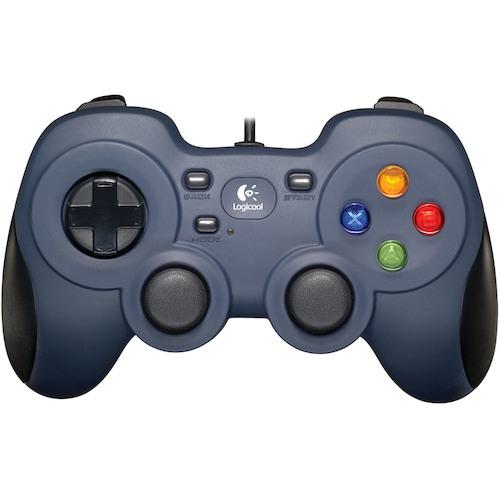 ■ロジクール F310r ゲームパッド ダークブルー《4個入》〔品番:F310R〕【4552756×4:0】[送料別途見積り][法人・事業所限定][外直送][店頭受取不可]