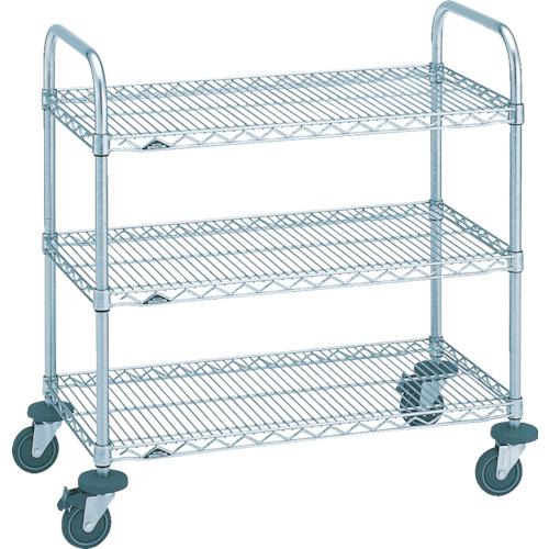 ■ERECTA 万能カート 間口1062mm&times;奥行613mm&times;高さ963mm 3段〔品番:NBKFS〕【4564561:0】[送料別途見積り][法人・事業所限定][直送][店頭受取不可]｜ホームセンターバロー　店