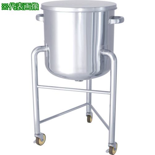 ■MONOVATE ステンレスタンク鏡板型汎用容器脚付300L〔品番:DTSTL77〕【4575894:0】[法人・事業所限定][外直送元][店頭受取不可]｜ホームセンターバロー　店