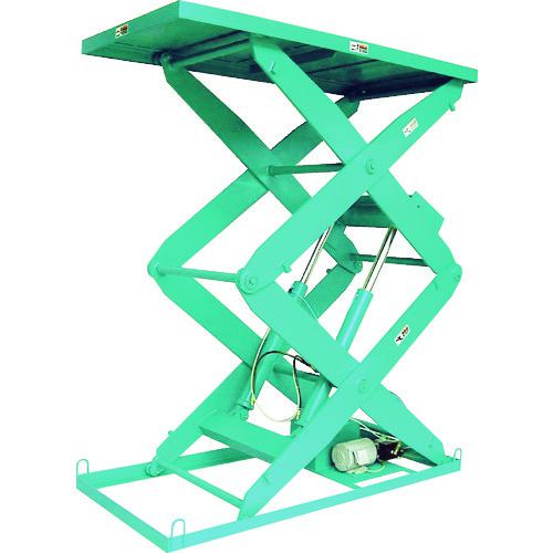 ■河原 2段式リフトテーブル KTLシリーズ〔品番:KTL1020252〕【4576799:0】[送料別途見積り][法人・事業所限定][直送][店頭受取不可]｜ホームセンターバロー　店