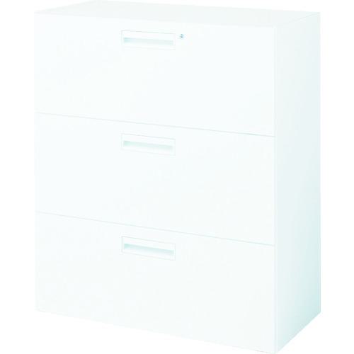 ■KOKUYO 収納庫 エディア ラテラル3段〔品番:BWUL3A59SAWNN〕【4585496:0】[送料別途見積り][法人・事業所限定][直送][店頭受取不可]