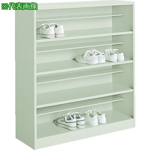 ■KOKUYO シューズボックス(中棚付き)(3段12人用)〔品番:SXK3F1N〕【4586476:0】[送料別途見積り][法人・事業所限定][直送][店頭受取不可]｜ホームセンターバロー　店