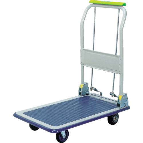 ■佐野車輌 運搬台車スマイルブレーキE300折畳み式(1421-301)〔品番:NF301B〕【4591232:0】[送料別途見積り][法人・事業所限定][直送][店頭受取不可]