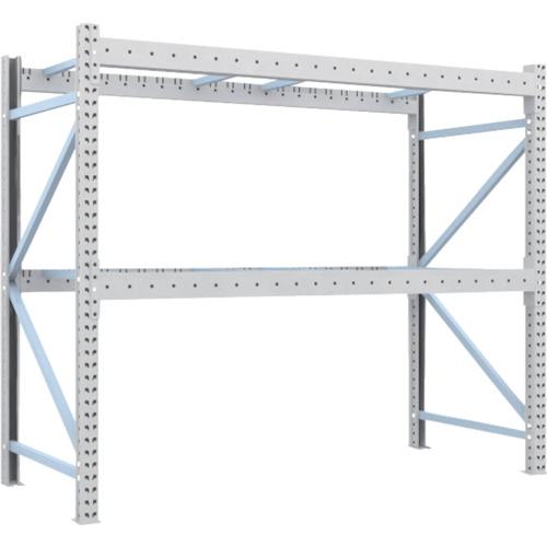 ■TRUSCO 重量パレットラック1トン2300&times;1000&times;H2000 2段 単体〔品番:1D20B23102〕【4591356:0】[送料別途見積り][法人・事業所限定][直送][店頭受取不可]｜ホームセンターバロー　店