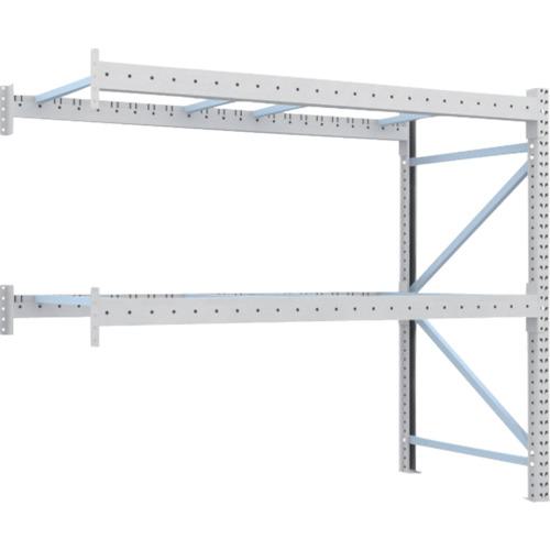 ■TRUSCO 重量パレットラック1トン2500×1100×H2000 2段 連結〔品番:1D20B25112B〕【4591445:0】[送料別途見積り][法人・事業所限定][直送][店頭受取不可]