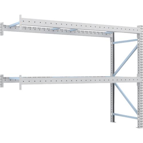 ■TRUSCO 重量パレットラック2トン2500&times;900&times;H2000 2段 連結〔品番:2D20B25092B〕【4591887:0】[送料別途見積り][法人・事業所限定][直送][店頭受取不可]｜ホームセンターバロー　店
