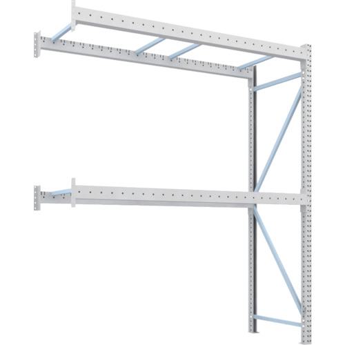 ■TRUSCO パレットラック2トン用2500X900XH3000 2段 連結〔品番:2D30B25092B〕【4592123:0】[送料別途見積り][法人・事業所限定][直送][店頭受取不可]